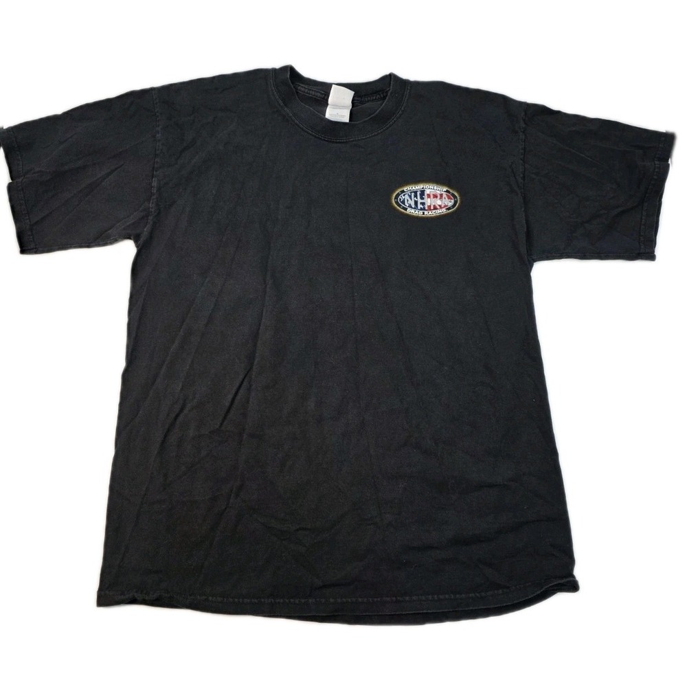NHRA CHAMPIONSHIP DRAG RACING The Original Extreme Sport Black T-Shirt Size‎ L